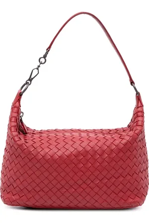 Bottega Veneta 2012-2024 Intrecciato Schultertasche aus Nappaleder