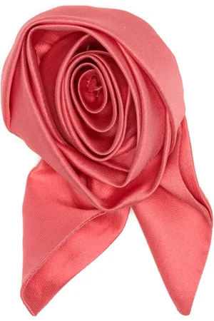 DICE KAYEK Brosche mit Blumenapplikation