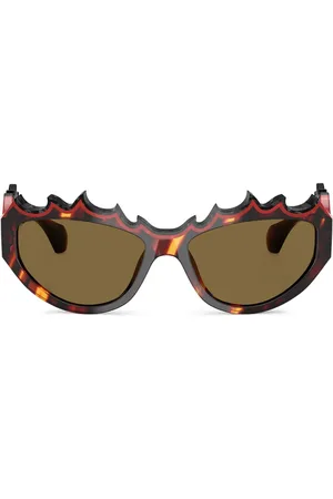 ALAIN MIKLI Sonnenbrille mit geometrischem Gestell