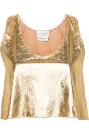 FORTE FORTE Ausgestelltes Cropped-Tanktop