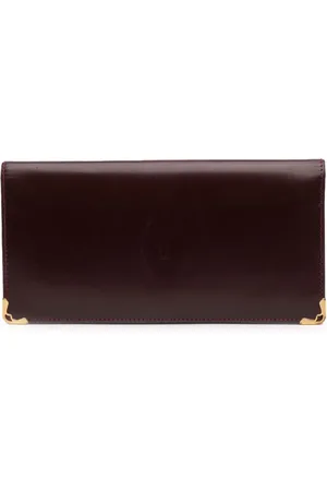 Cartier 20th Century längliches Must de Portemonnaie aus Leder