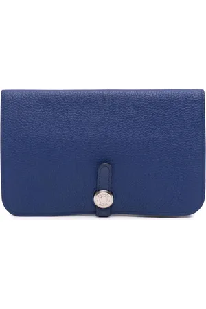 Hermès 2013 längliches Clemence Dogon GM Portemonnaie
