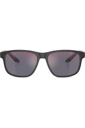 Prada Sonnenbrille mit eckigem Gestell
