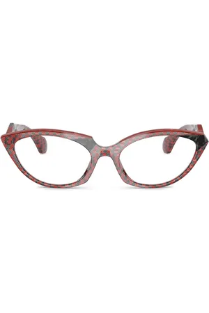 ALAIN MIKLI Brille mit Cat-Eye-Gestell