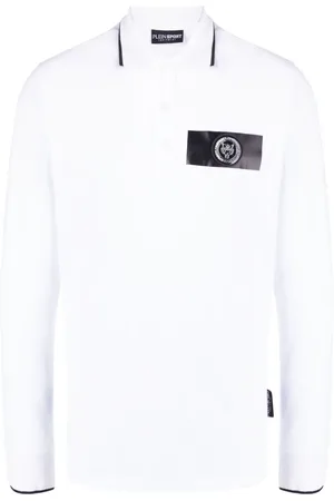 Philipp Plein Poloshirt mit langen Ärmeln