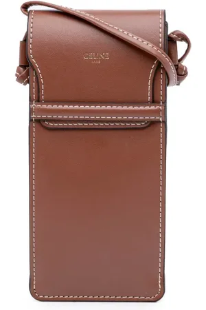 Céline 2000-2025 Sonnenbrillenetui aus Leder