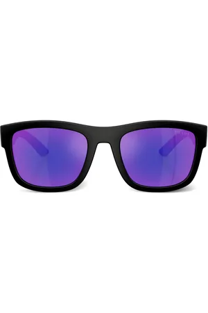 Prada Sonnenbrille mit eckigem Gestell