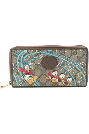 Gucci X Disney 2000s Donald Duck GG Supreme wallet