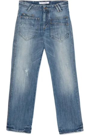 Gianfranco Ferré 2000s Jeans mit Logo-Patch