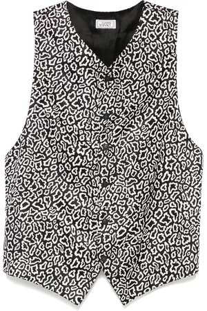 VERSACE 1990s Weste mit Animal-Muster