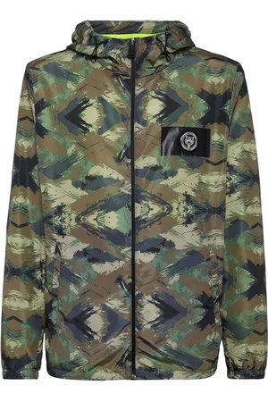 Philipp Plein Windbreaker mit Camouflage-Print