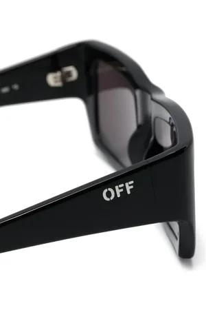 OFF-WHITE Prescott Sonnenbrille mit eckigem Gestell