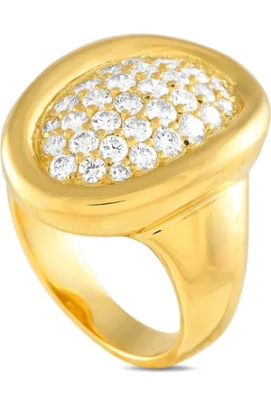 Cartier 18kt Baignoire Gelbgoldring mit Diamanten