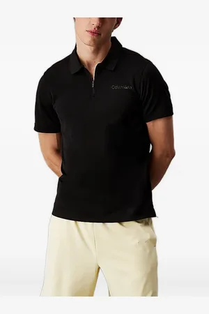 Calvin Klein Poloshirt mit Logo-Verzierung