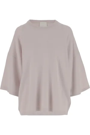 Allude Pullover mit rundem Ausschnitt