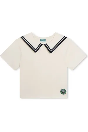 Kenzo T-Shirt mit Matrosenkragen