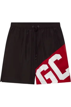 GCDS Essentials Badeshorts mit Band-Logo