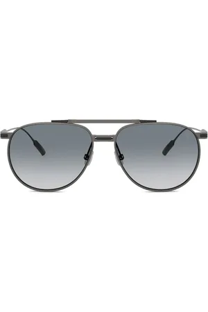 Brunello Cucinelli Getönte Pilotenbrille