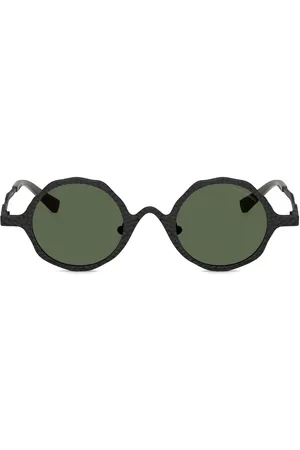 Emporio Armani Sonnenbrille mit rundem Gestell