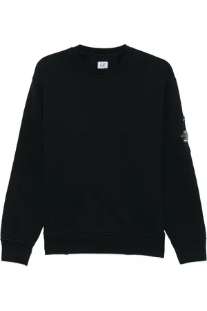 C.P. Company Sweatshirt mit Linsen-Detail