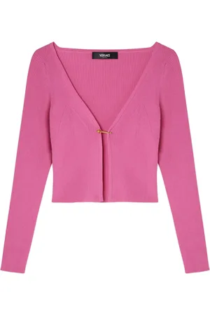 VERSACE Safety Pin Cardigan