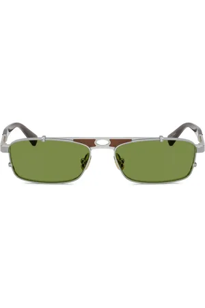 Brunello Cucinelli Sonnenbrille mit eckigem Gestell
