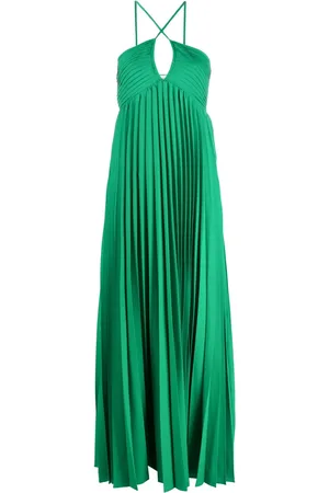 P.A.R.O.S.H. Plissiertes Palmer Kleid