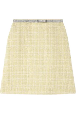 VERSACE Minirock aus Tweed