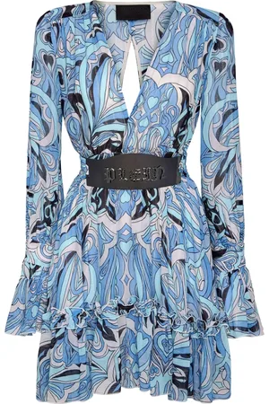Philipp Plein Minikleid mit grafischem Print