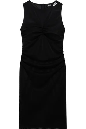 GCDS Drapiertes Midikleid