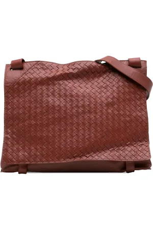 Bottega Veneta 2012-2024 Intrecciato Flap Umhängetasche aus Nappaleder