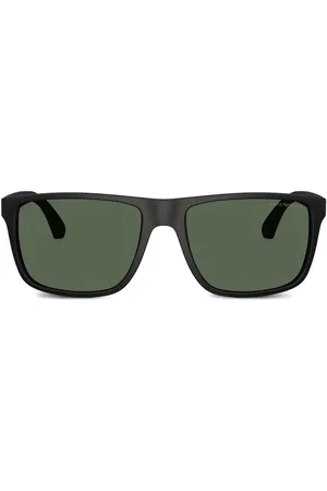 Emporio Armani Sonnenbrille mit eckigem Gestell