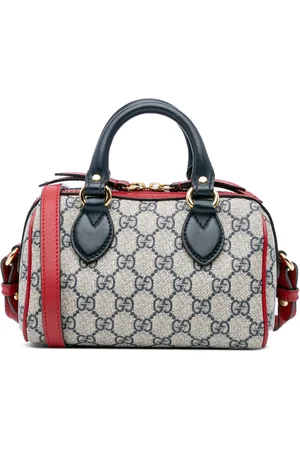 Gucci 2016-2024 mini GG Supreme Boston Satchel-Tasche