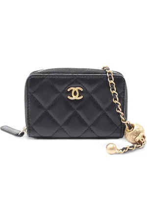 CHANEL 2021-2022 Matelasse Chain Portemonnaie