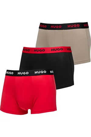HUGO BOSS Set aus drei Boxershorts mit Logo-Bund
