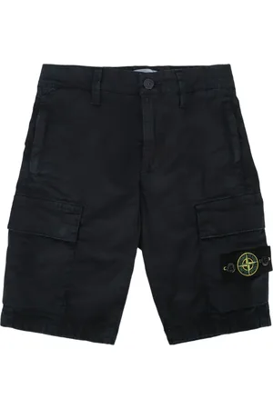 Stone Island Shorts mit Kompass-Patch
