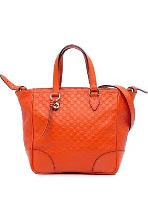 Gucci 2016-2024 kleine Microguccissima Bree Satchel-Tasche
