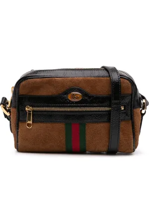 Gucci 2016-2024 mini Ophidia Umhängetasche aus Wildleder