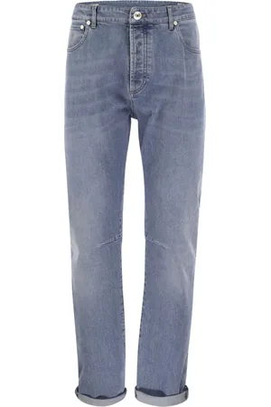 Brunello Cucinelli Jeans mit Umschlag