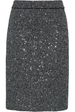 Gucci A-Linien-Rock mit Pailletten