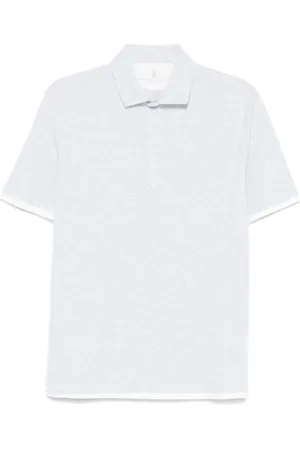 Brunello Cucinelli Meliertes Poloshirt