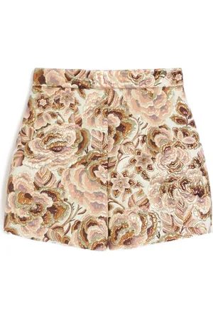 VALENTINO GARAVANI Shorts aus Blumenjacquard