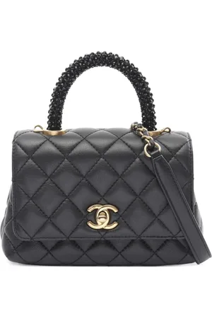 CHANEL 2021 Coco Handle Handtasche