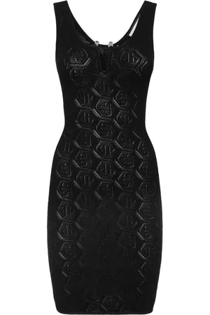Philipp Plein Minikleid mit Monogramm-Print