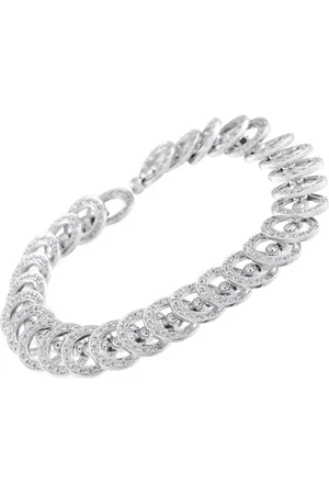 LB Exclusive 18kt Weißgoldarmband mit Diamanten