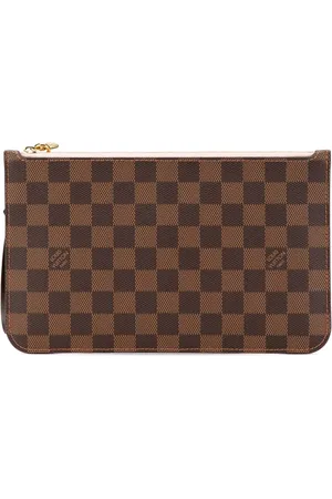 LOUIS VUITTON 2010-2025 Damier Ebene Neverfull MM Clutch