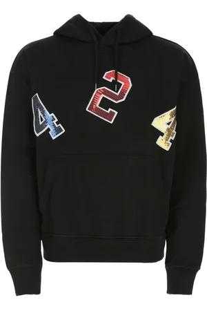 424 FAIRFAX Hoodie mit Pailletten-Verzierung