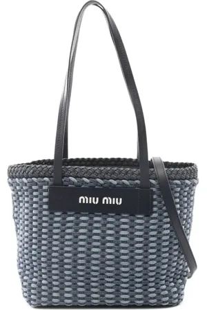 Miu Miu 2010 Tote Bag mit Logo-Patch