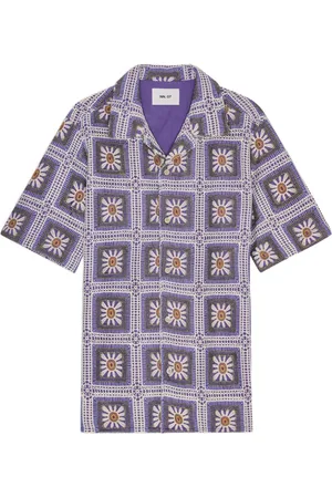 NN.07 Hemd mit Blumen-Print