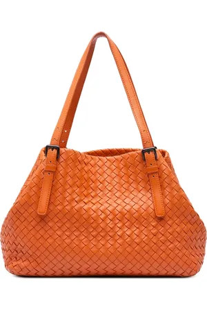 Bottega Veneta 2012-2024 mittelgroßer Intrecciato Cesta Tote Bag aus Nappaleder